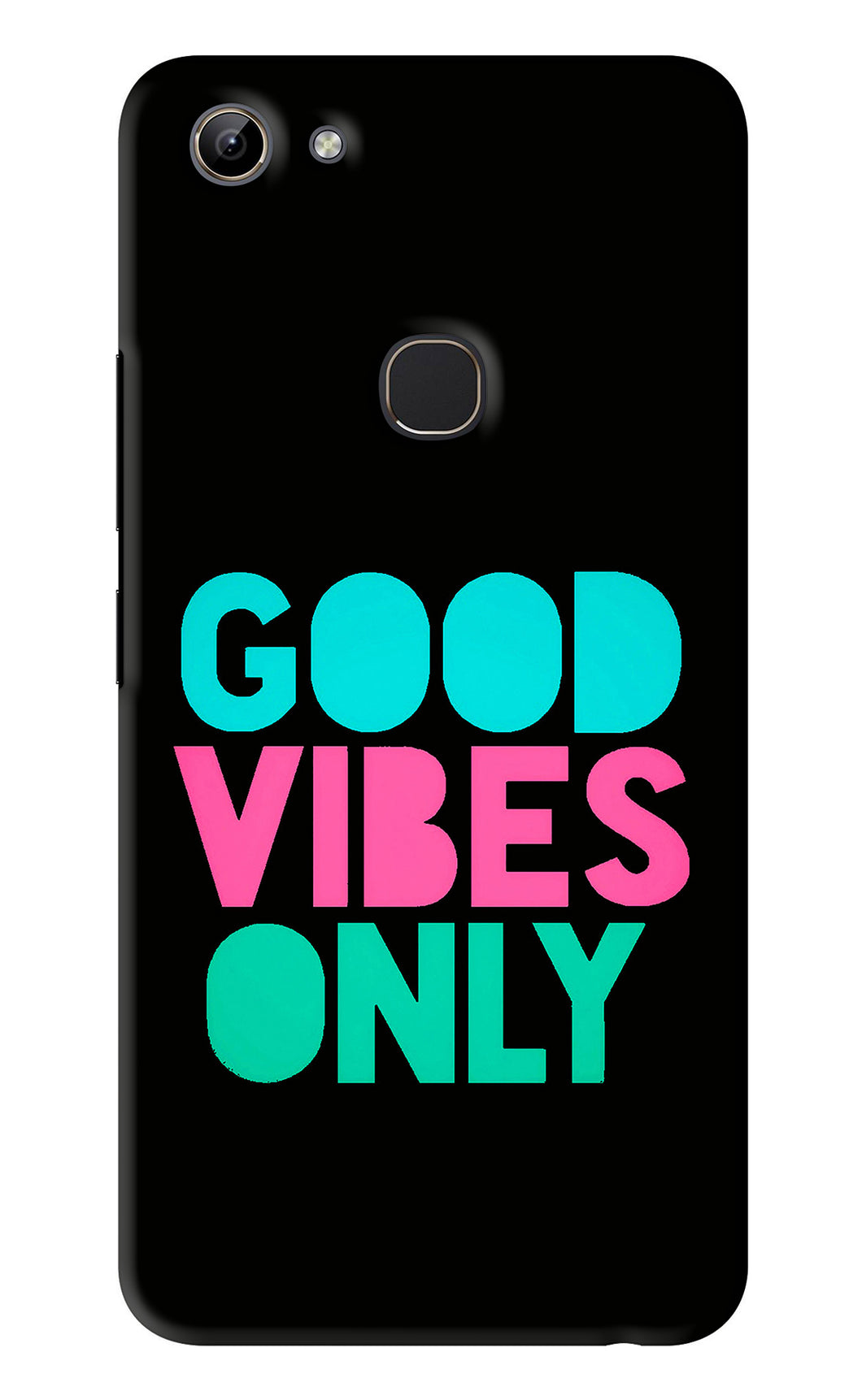 Quote Good Vibes Only Vivo Y81 Back Skin Wrap