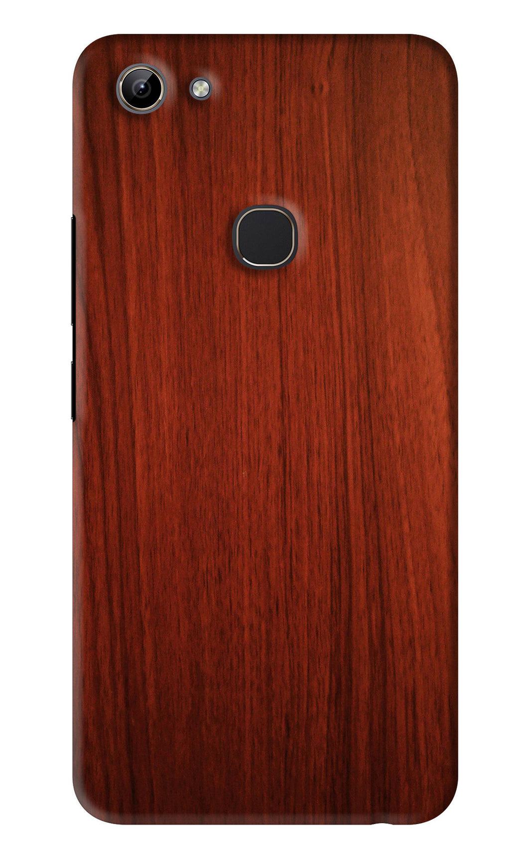 Wooden Plain Pattern Vivo Y81 Back Skin Wrap