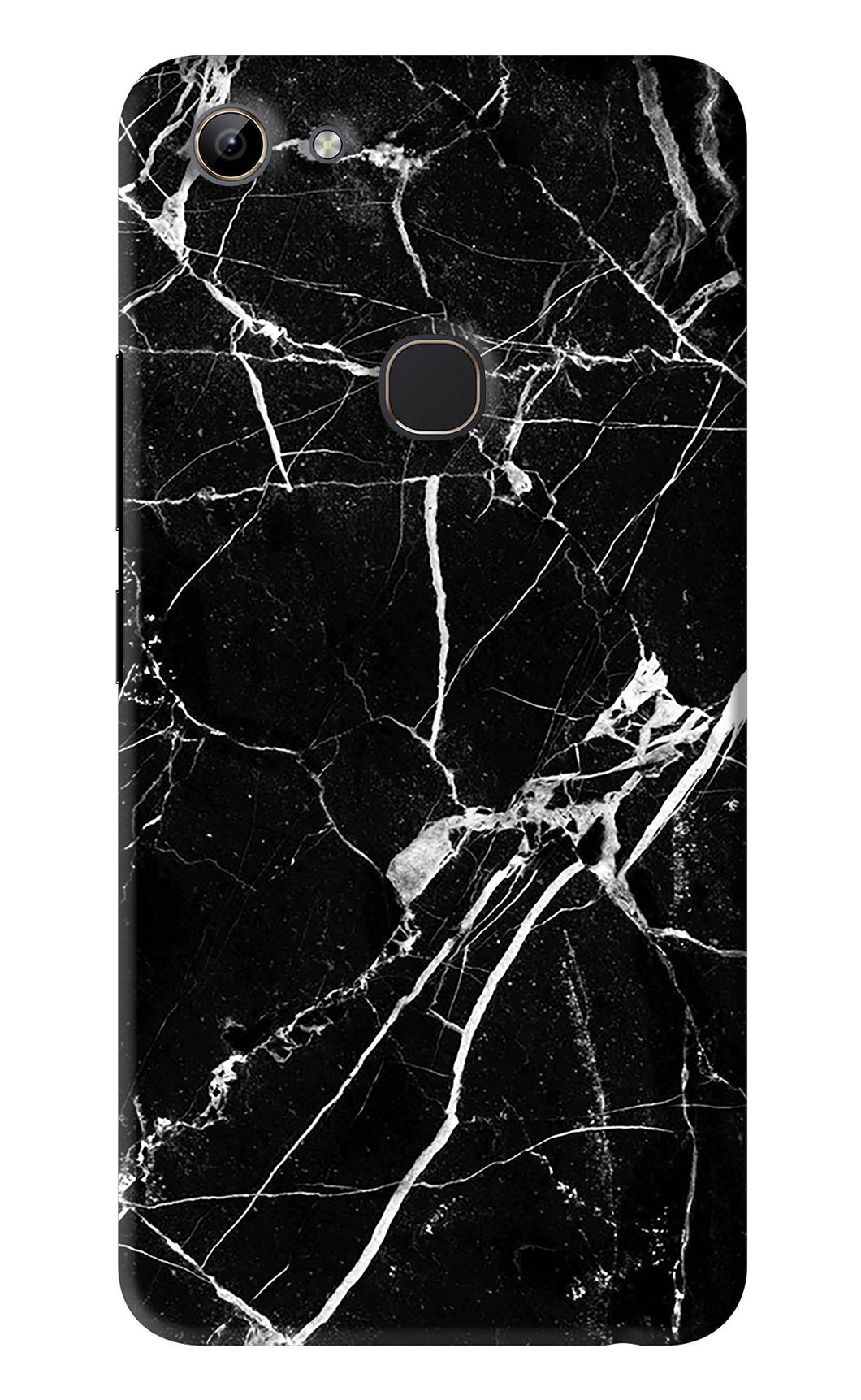 Black Marble Texture 2 Vivo Y81 Back Skin Wrap