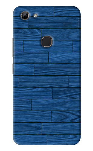 Blue Wooden Texture Vivo Y81 Back Skin Wrap