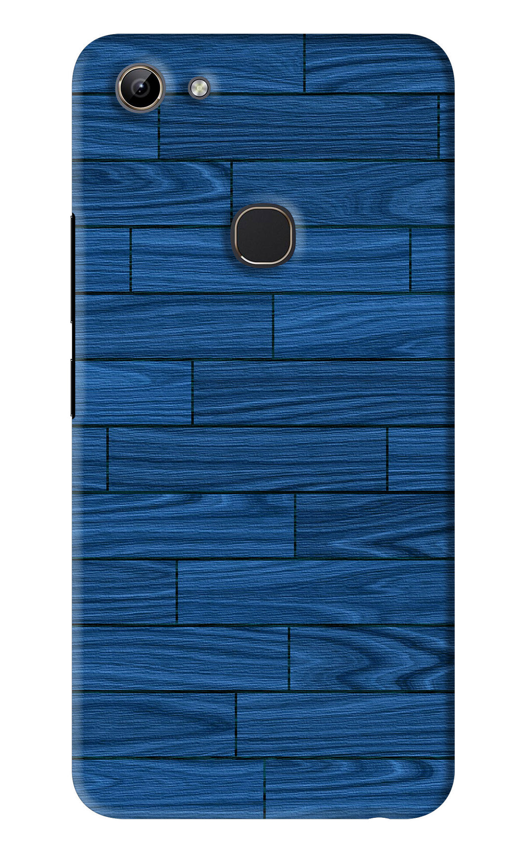 Blue Wooden Texture Vivo Y81 Back Skin Wrap