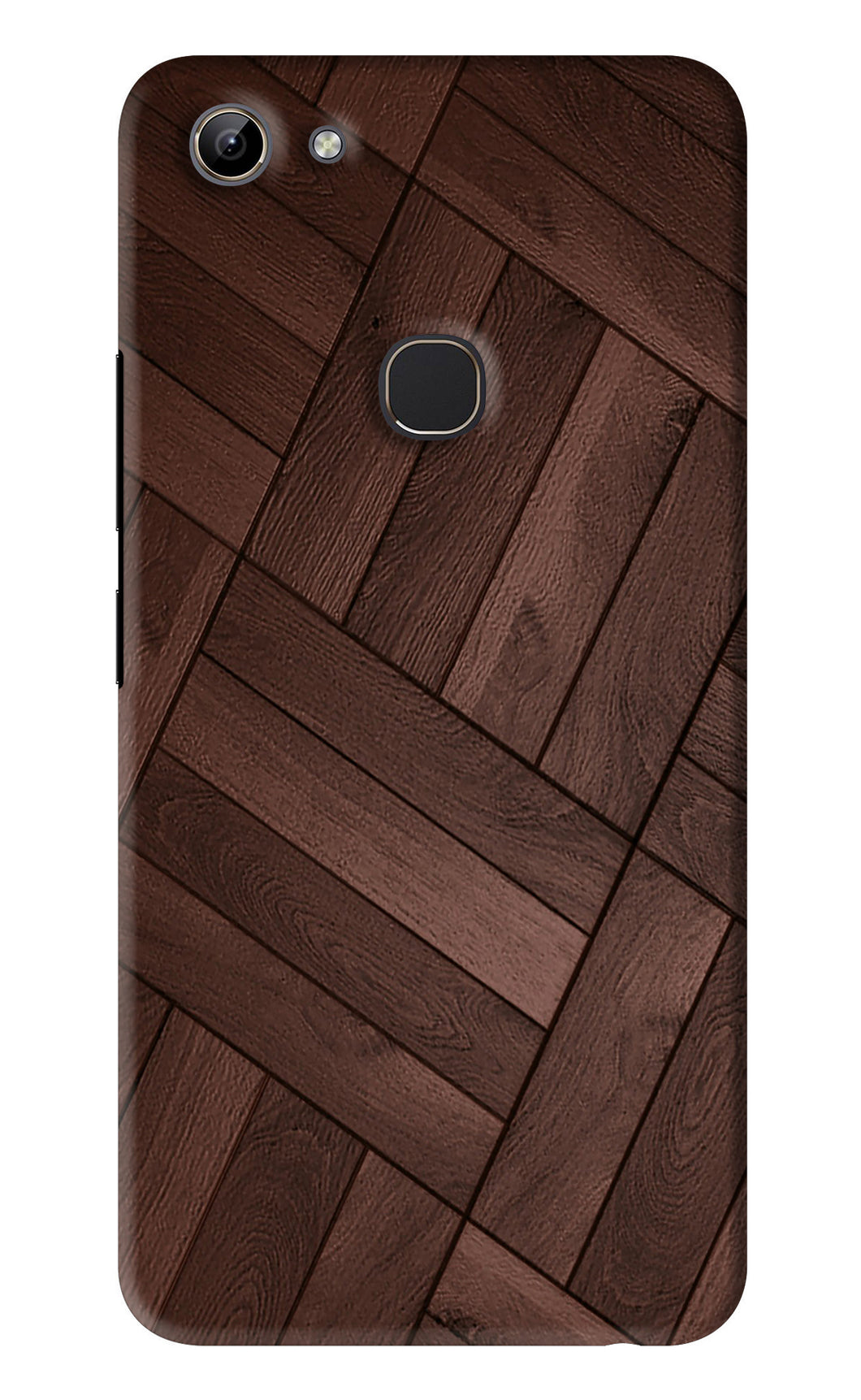 Wooden Texture Design Vivo Y81 Back Skin Wrap