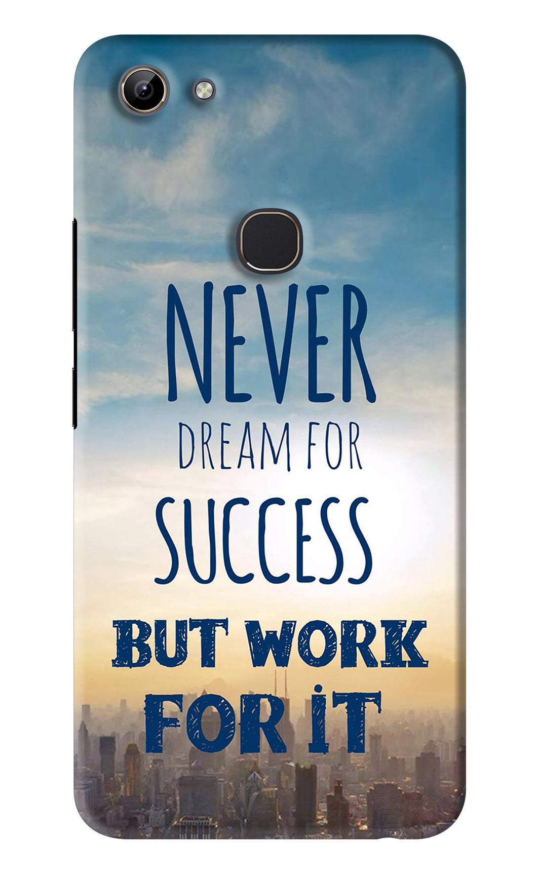 Never Dream For Success But Work For It Vivo Y81 Back Skin Wrap