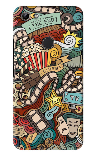 Cinema Abstract Vivo Y81 Back Skin Wrap