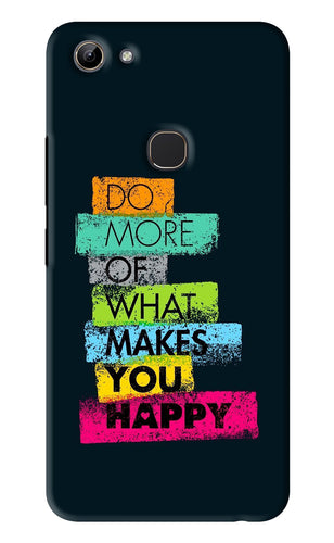 Do More Of What Makes You Happy Vivo Y81 Back Skin Wrap