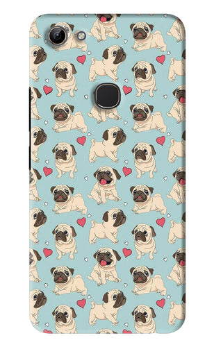 Pug Dog Vivo Y81 Back Skin Wrap