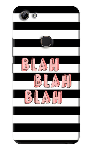 Blah Blah Blah Vivo Y81 Back Skin Wrap