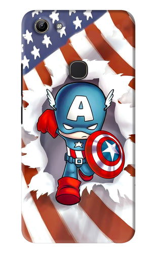 Captain America Vivo Y81 Back Skin Wrap