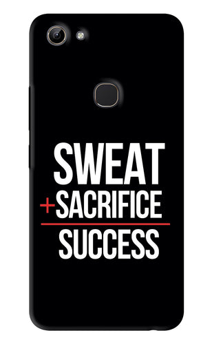 Sweat Sacrifice Success Vivo Y81 Back Skin Wrap