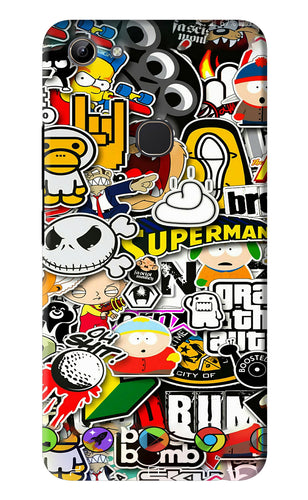 Sticker Bomb Vivo Y81 Back Skin Wrap