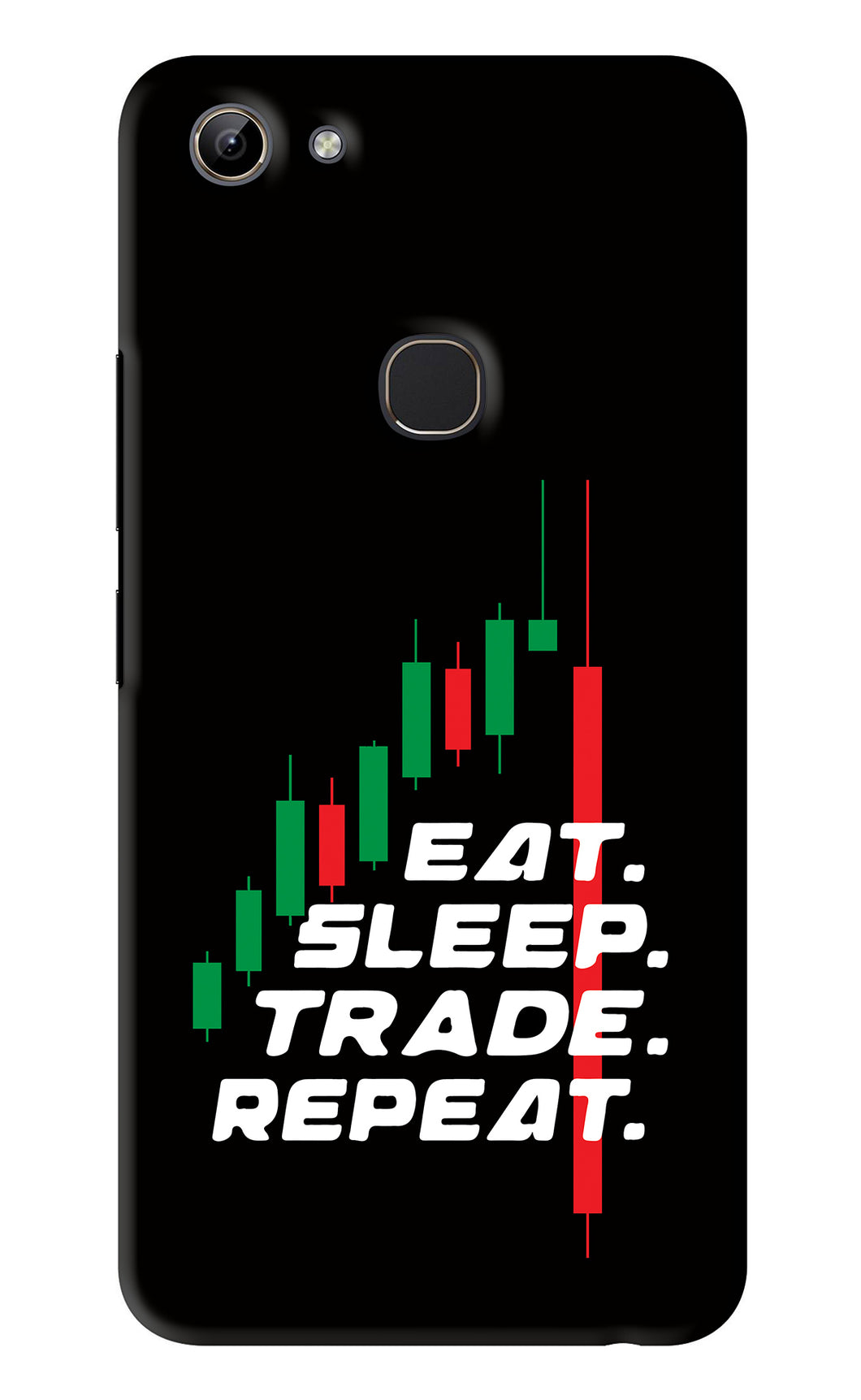 Eat Sleep Trade Repeat Vivo Y81 Back Skin Wrap