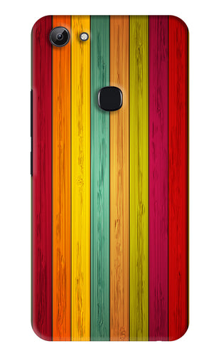 Multicolor Wooden Vivo Y83 Back Skin Wrap