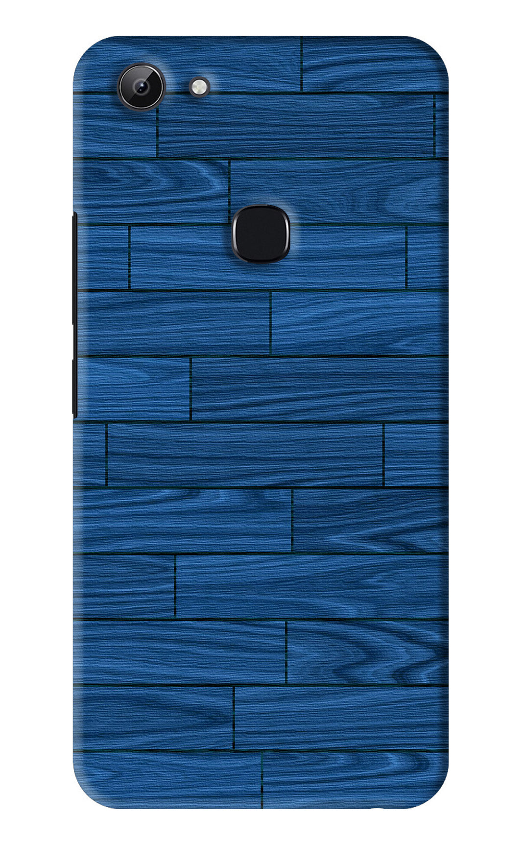 Blue Wooden Texture Vivo Y83 Back Skin Wrap