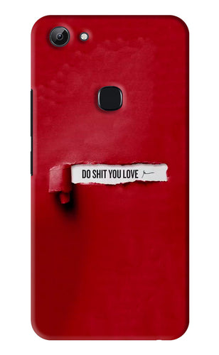 Do Shit You Love Vivo Y83 Back Skin Wrap