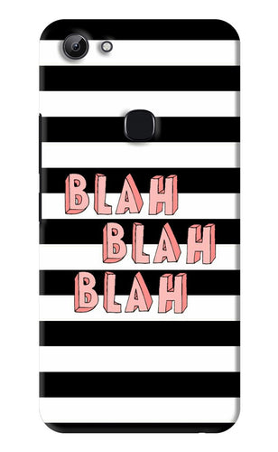 Blah Blah Blah Vivo Y83 Back Skin Wrap