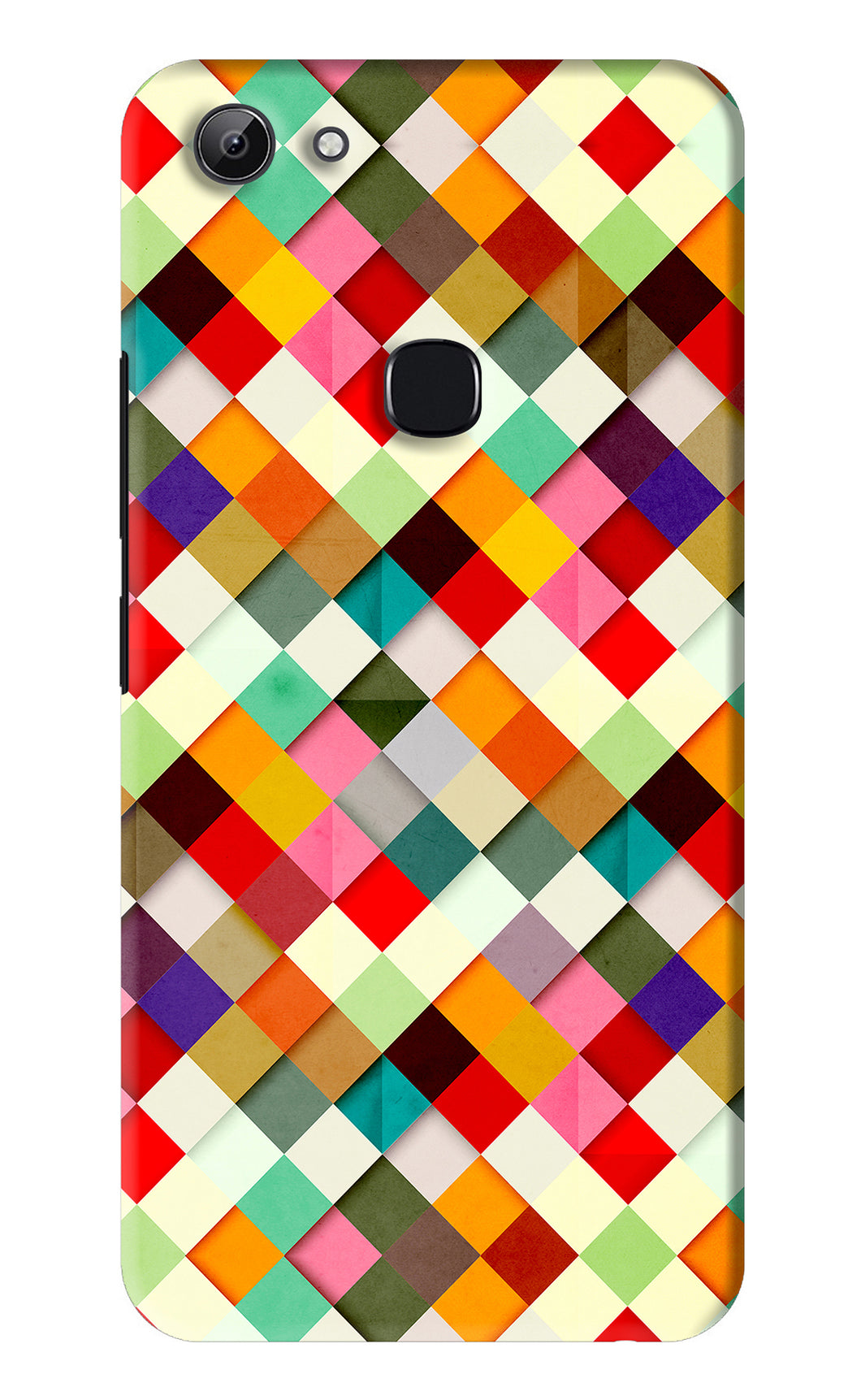 Geometric Abstract Colorful Vivo Y83 Back Skin Wrap