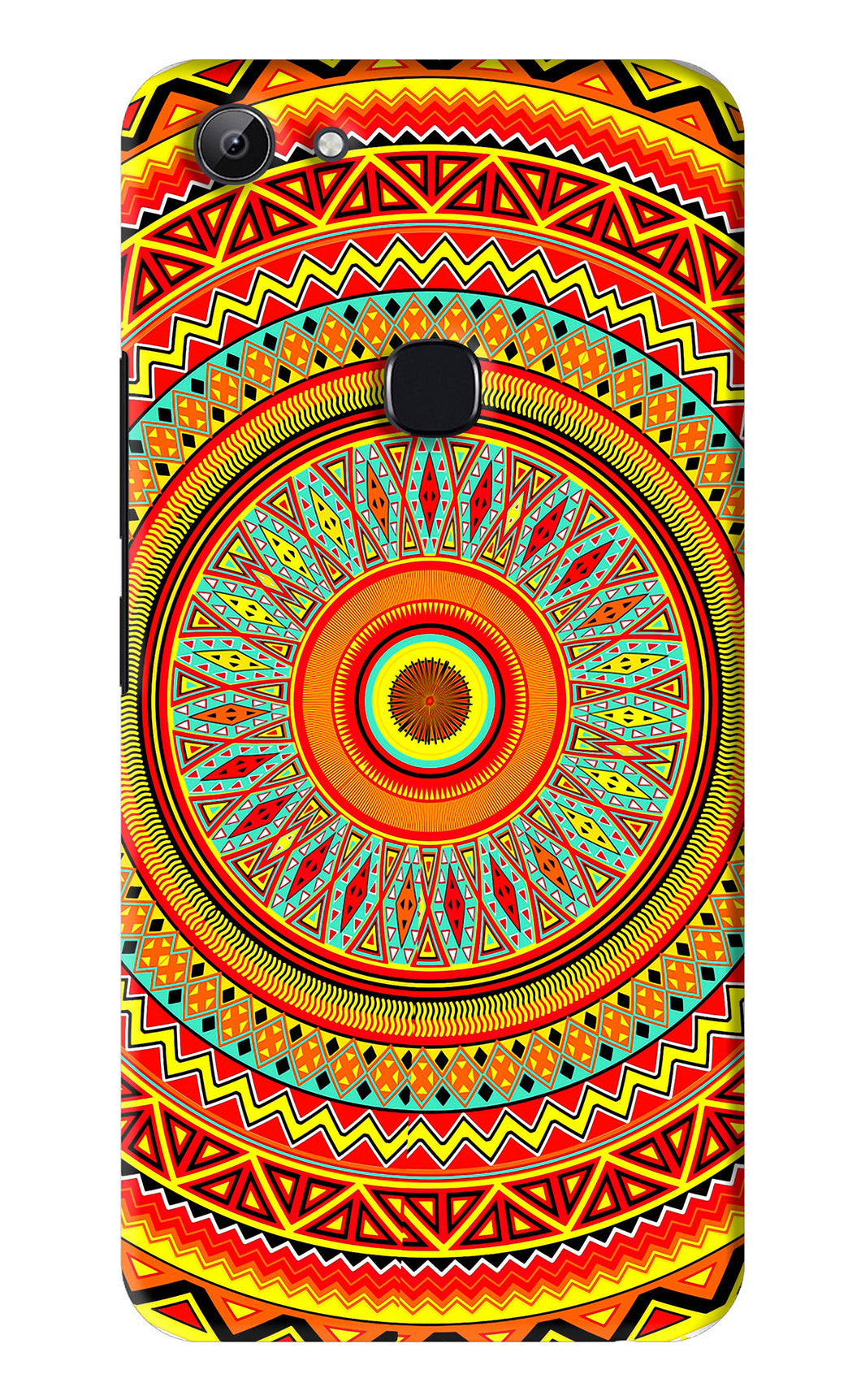 Mandala Pattern Vivo Y83 Back Skin Wrap