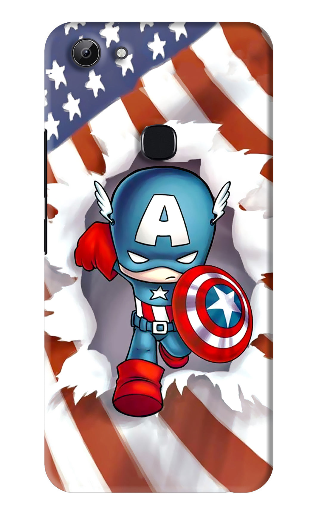 Captain America Vivo Y83 Back Skin Wrap