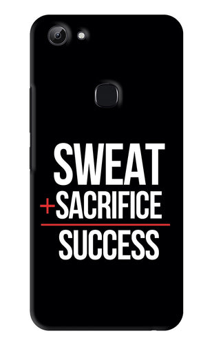 Sweat Sacrifice Success Vivo Y83 Back Skin Wrap