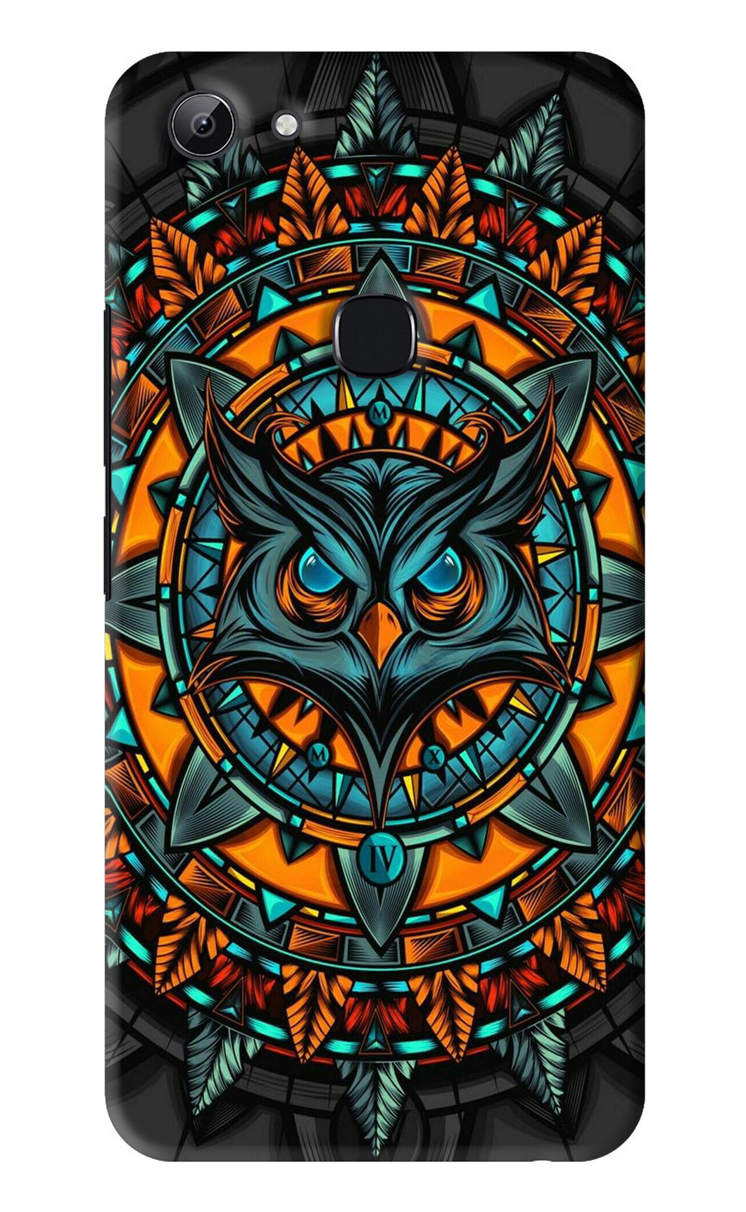 Angry Owl Art Vivo Y83 Back Skin Wrap