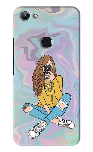 Selfie Girl Vivo Y83 Back Skin Wrap