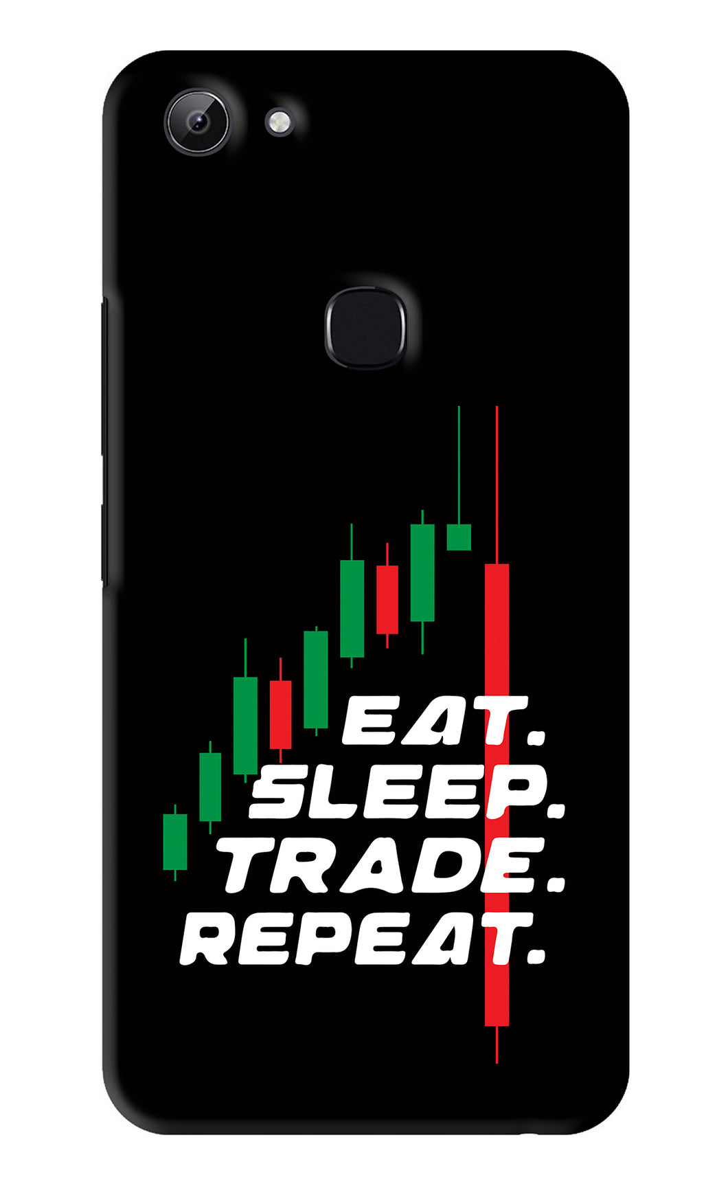Eat Sleep Trade Repeat Vivo Y83 Back Skin Wrap