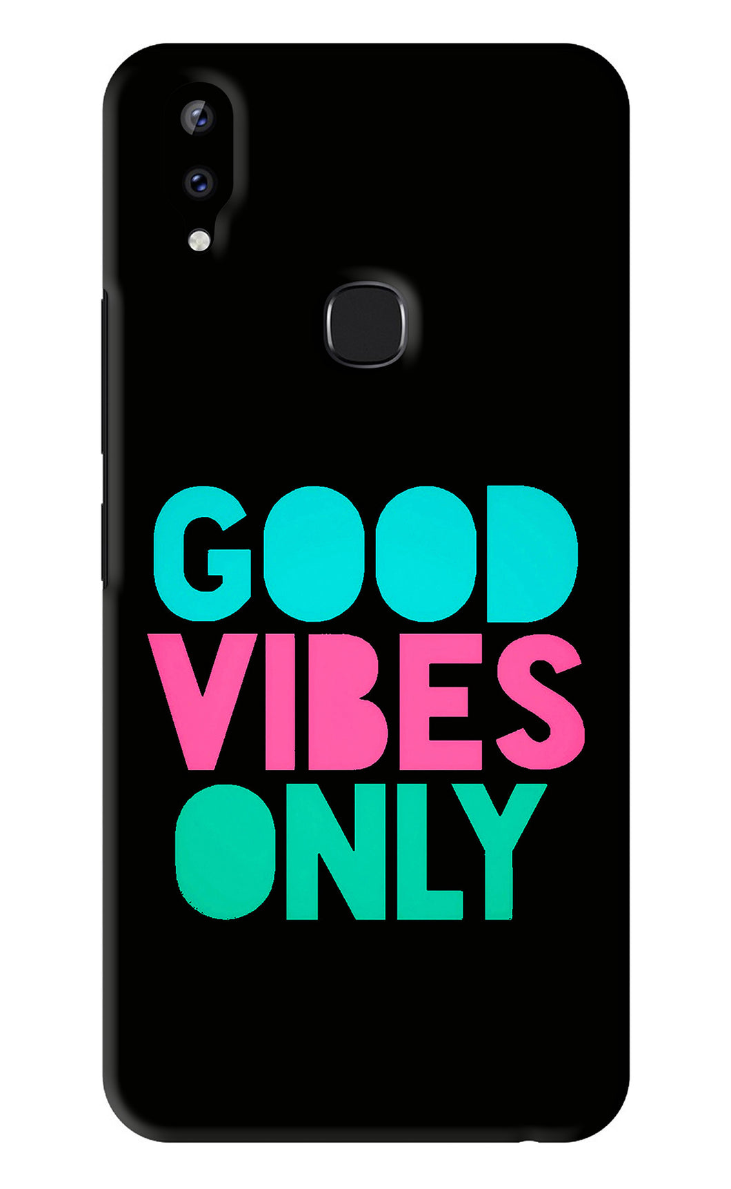 Quote Good Vibes Only Vivo Y83 Pro Back Skin Wrap
