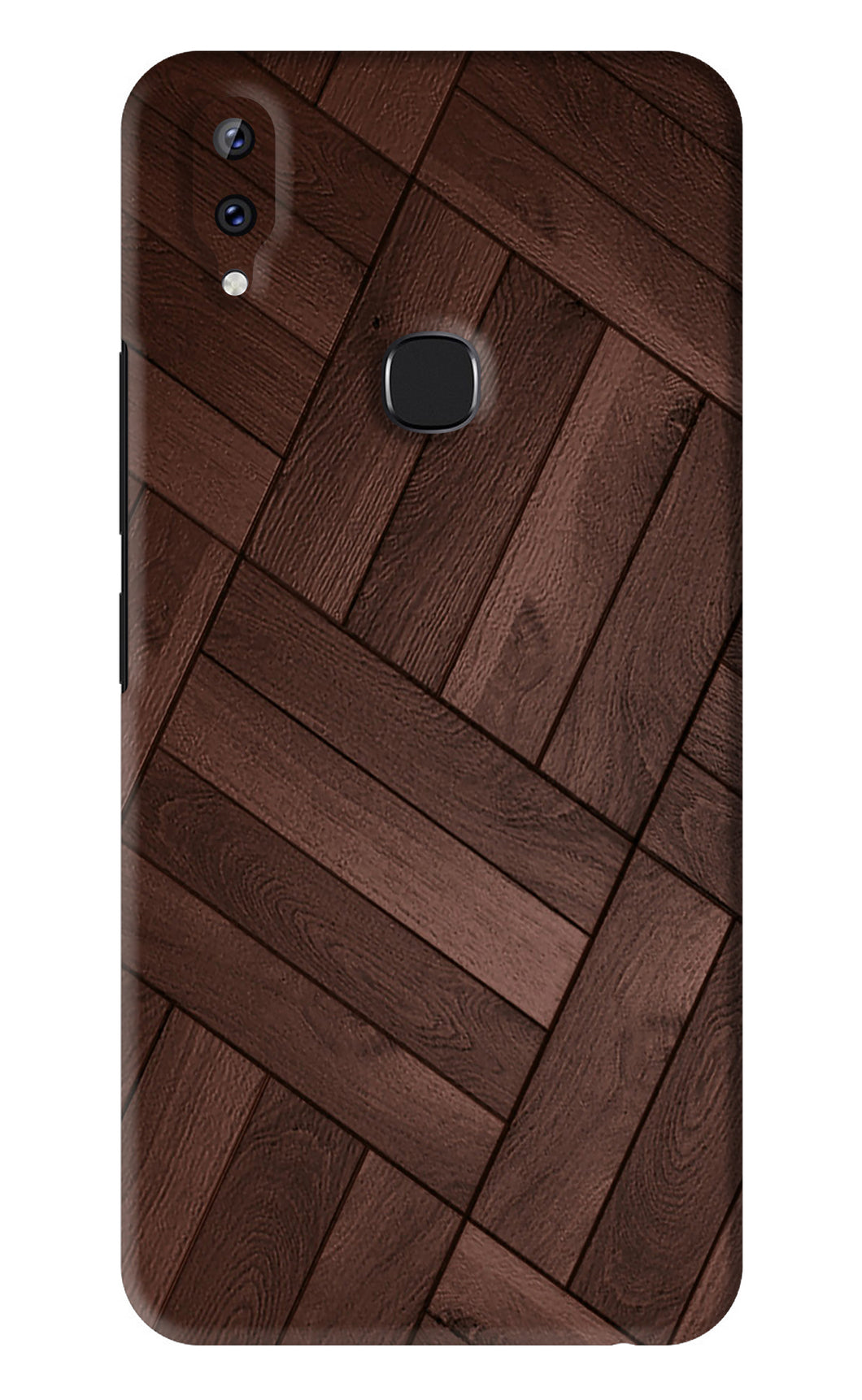 Wooden Texture Design Vivo Y83 Pro Back Skin Wrap