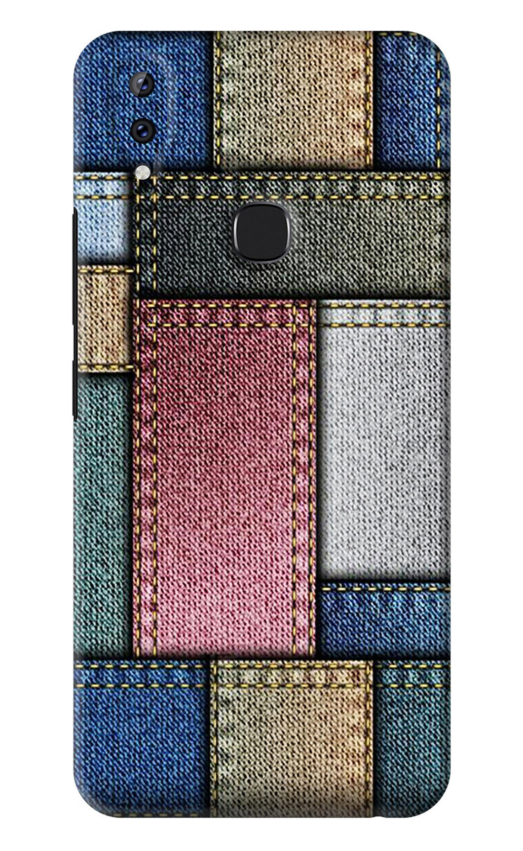 Multicolor Jeans Vivo Y83 Pro Back Skin Wrap