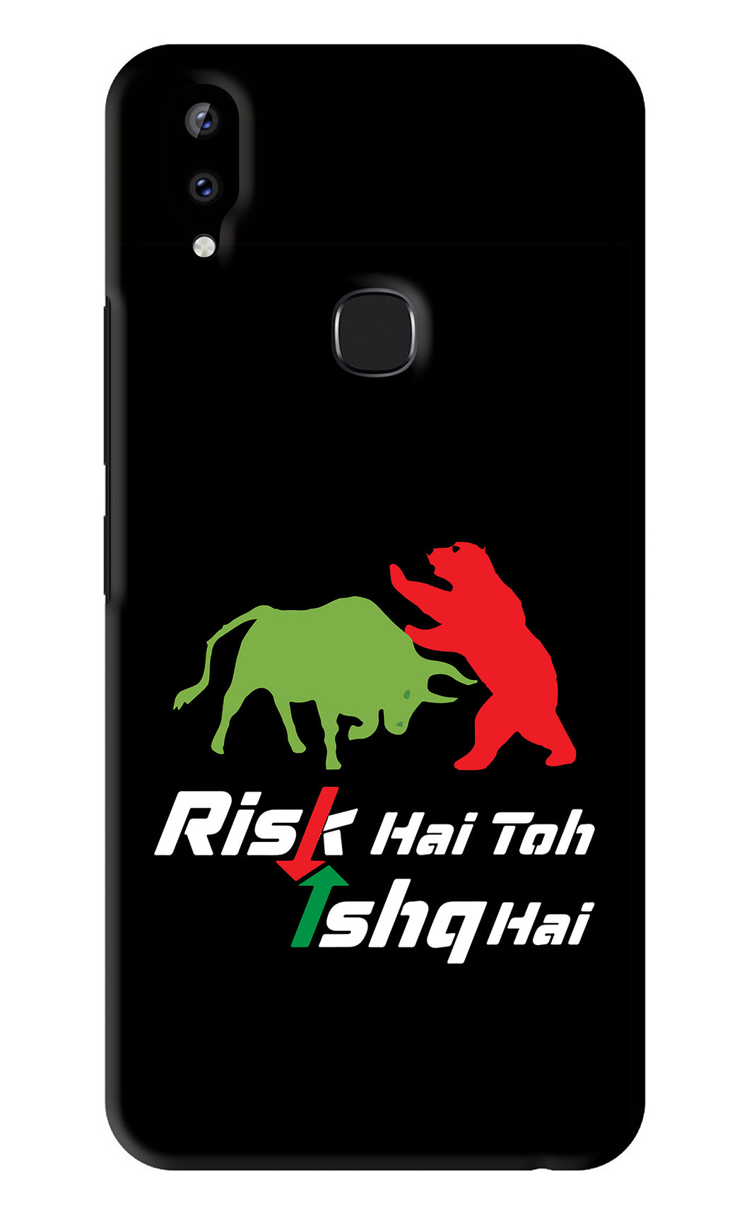 Risk Hai Toh Ishq Hai Vivo Y83 Pro Back Skin Wrap