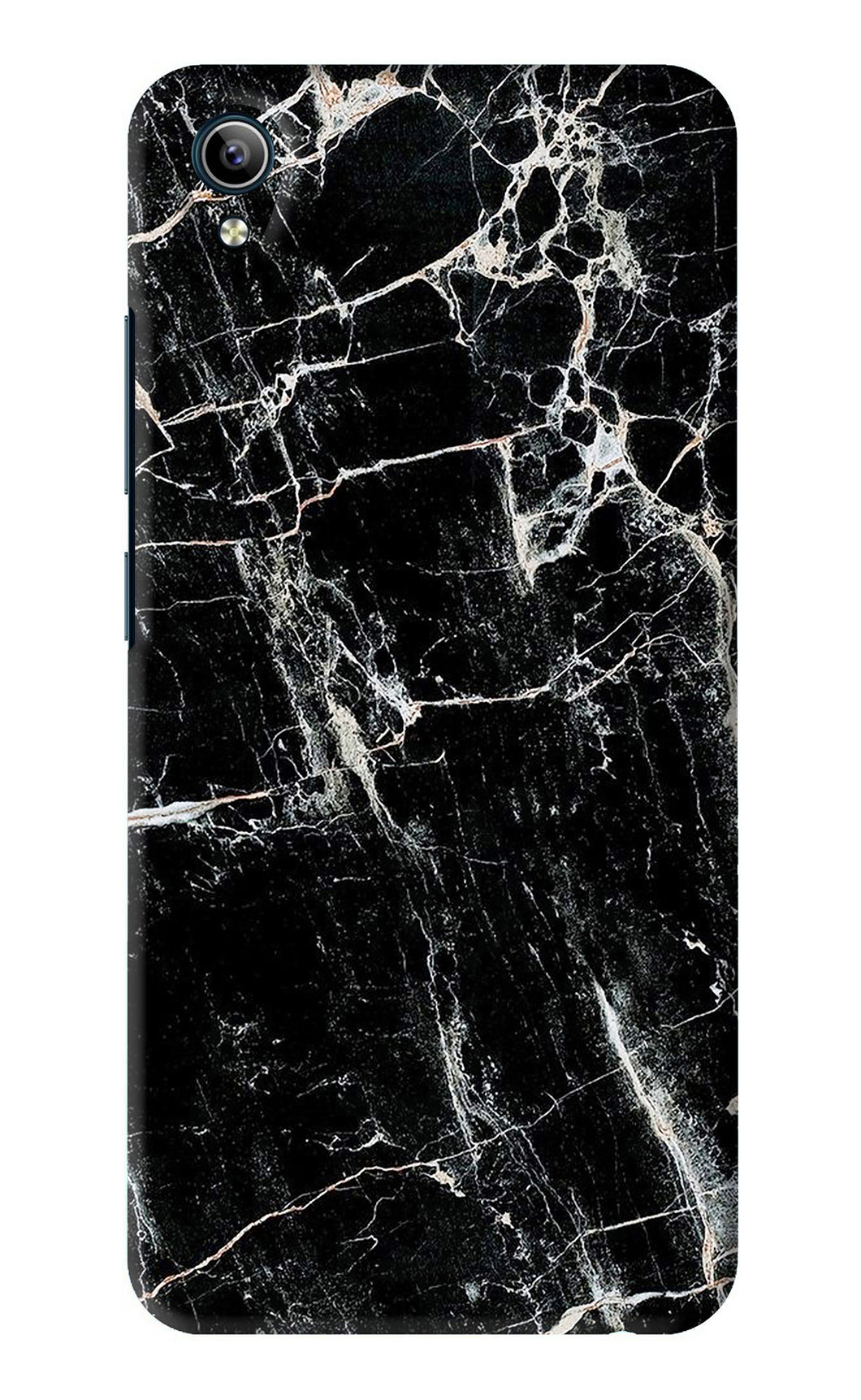 Black Marble Texture 1 Vivo Y91i Back Skin Wrap