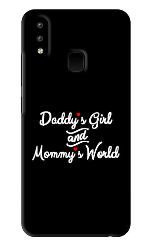 Daddy's Girl and Mommy's World Vivo Y93 Back Skin Wrap