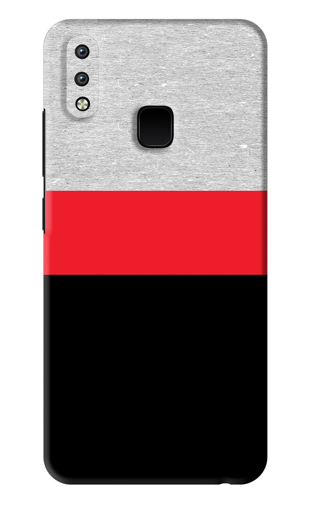 Tri Color Pattern Vivo Y93 Back Skin Wrap