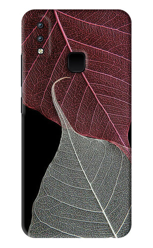 Leaf Pattern Vivo Y93 Back Skin Wrap