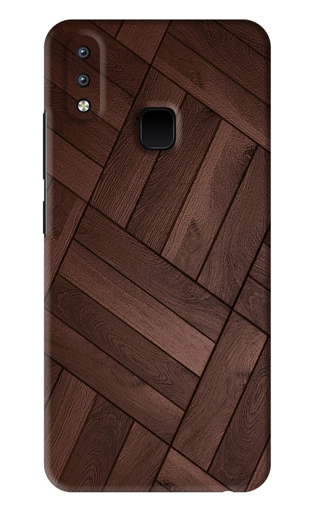 Wooden Texture Design Vivo Y95 Back Skin Wrap