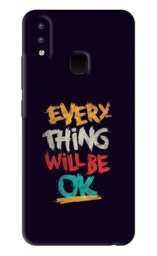 Everything Will Be Ok Vivo Y95 Back Skin Wrap
