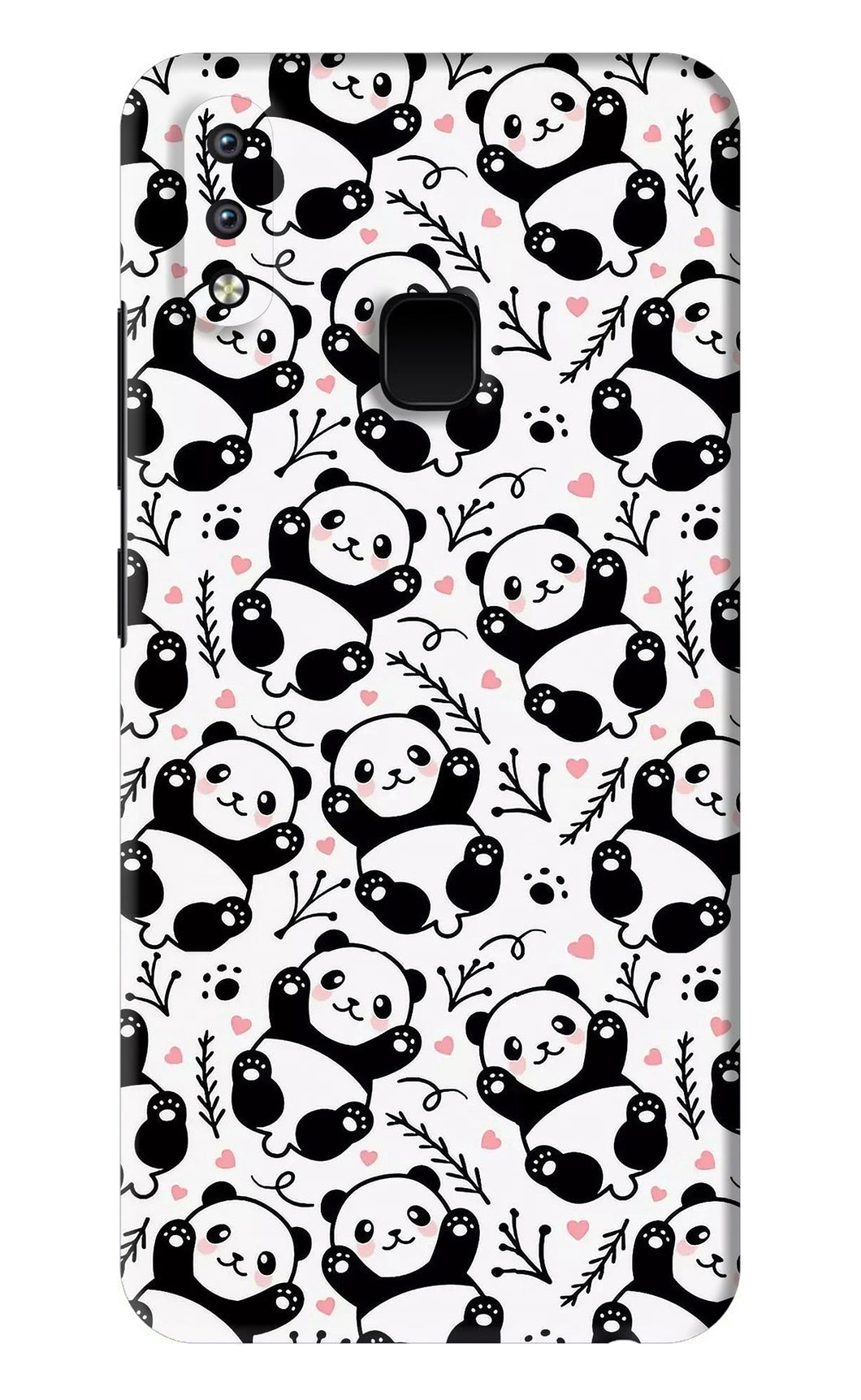 Cute Panda Vivo Y95 Back Skin Wrap