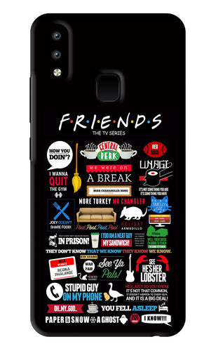 FRIENDS Vivo Y95 Back Skin Wrap
