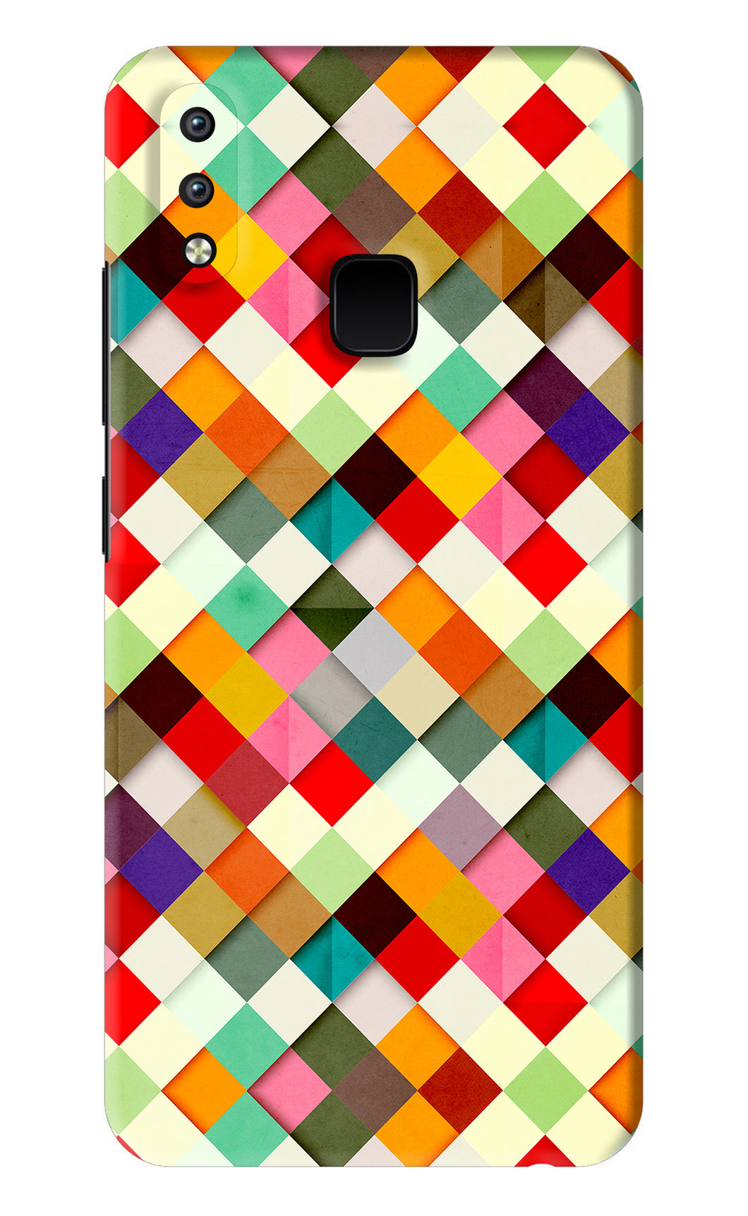 Geometric Abstract Colorful Vivo Y95 Back Skin Wrap