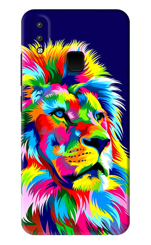 Vector Art Lion Vivo Y95 Back Skin Wrap