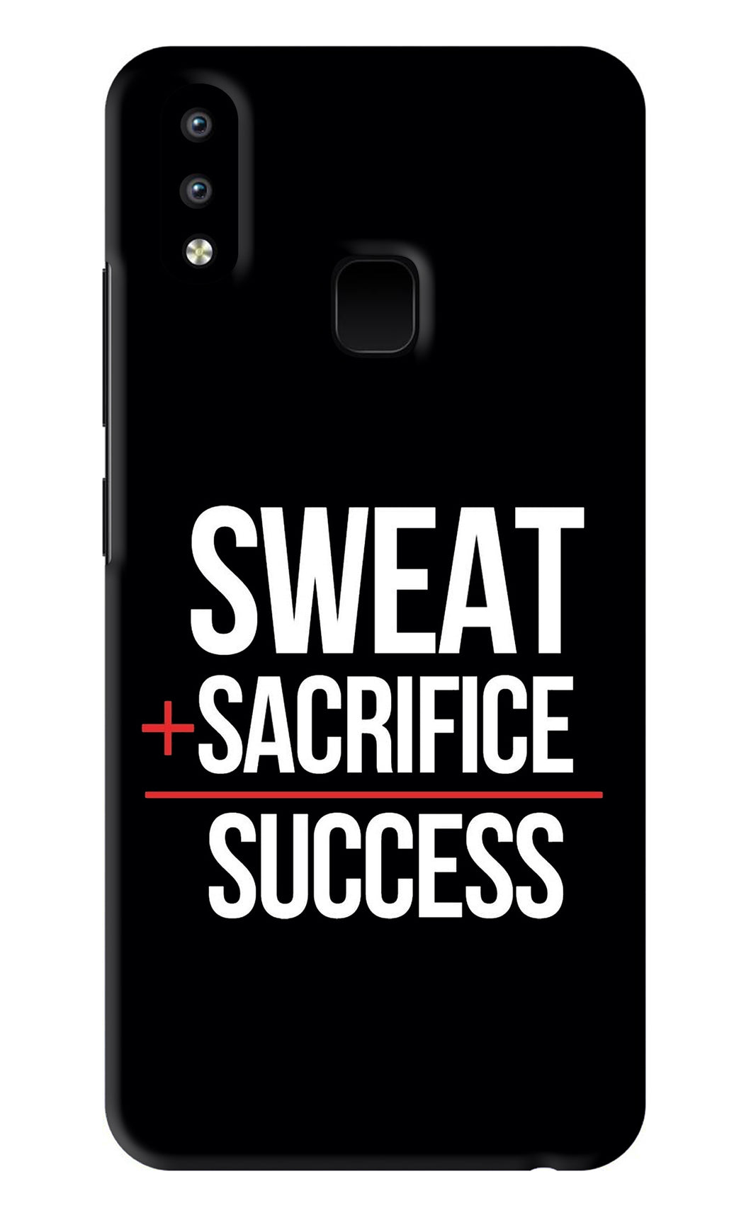 Sweat Sacrifice Success Vivo Y95 Back Skin Wrap