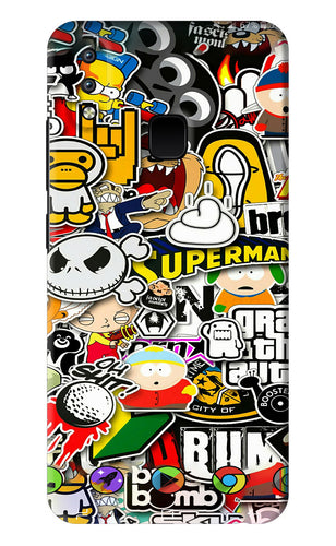 Sticker Bomb Vivo Y95 Back Skin Wrap