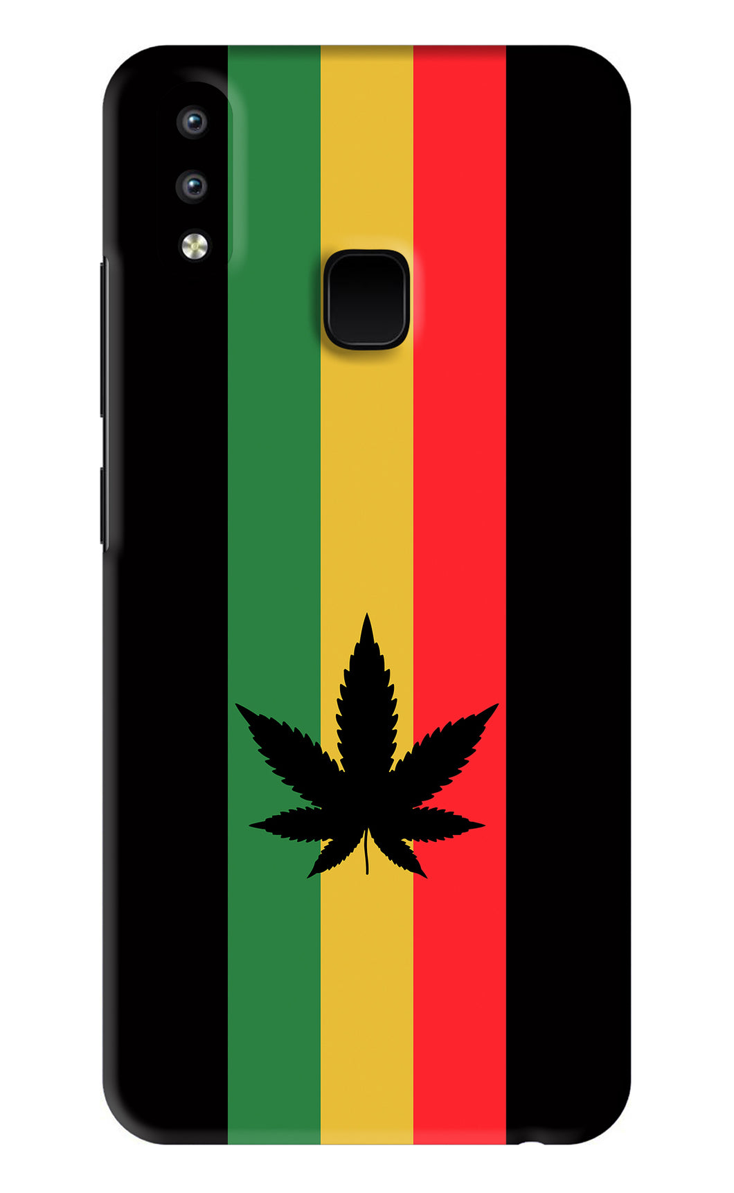 Weed Flag Vivo Y95 Back Skin Wrap