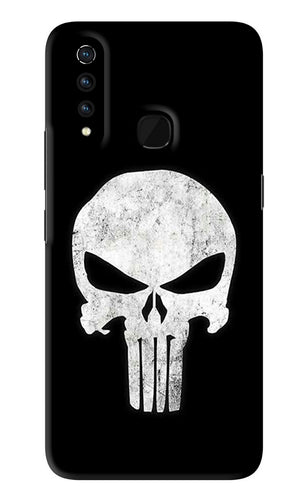 Punisher Skull Vivo Z1 Pro Back Skin Wrap