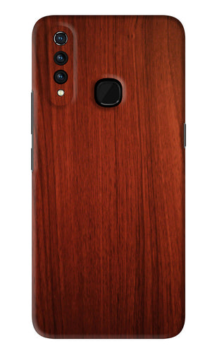 Wooden Plain Pattern Vivo Z1 Pro Back Skin Wrap