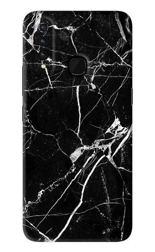 Black Marble Texture 2 Vivo Z1 Pro Back Skin Wrap