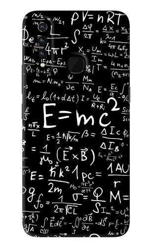 Physics Albert Einstein Formula Vivo Z1 Pro Back Skin Wrap