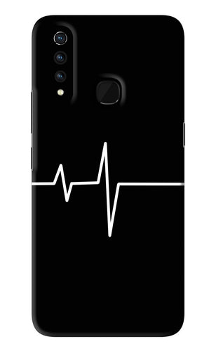 Heart Beats Vivo Z1 Pro Back Skin Wrap