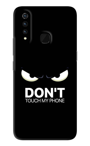 Don'T Touch My Phone Vivo Z1 Pro Back Skin Wrap