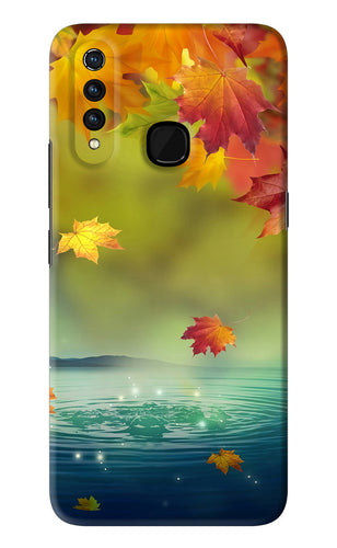 Flowers 1 Vivo Z1 Pro Back Skin Wrap